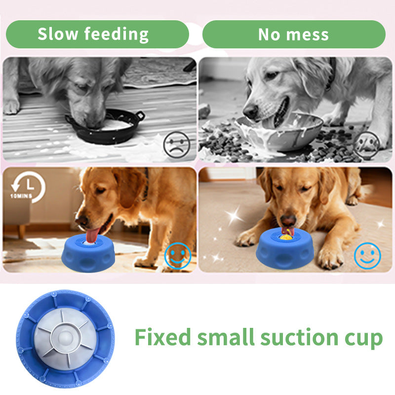 Pet lick bowl